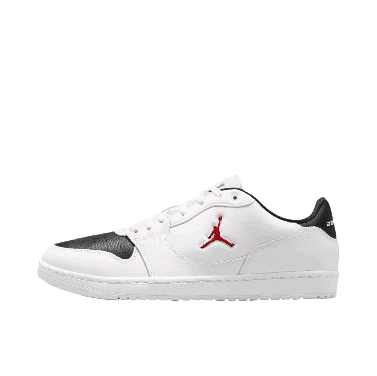 Jordan Flight Court AJ1 Low皮革低帮复古篮球鞋男款白黑图片
