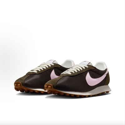 Nike LD-1000 舒适透气 低帮跑步鞋 女款 黑粉HF3227-200