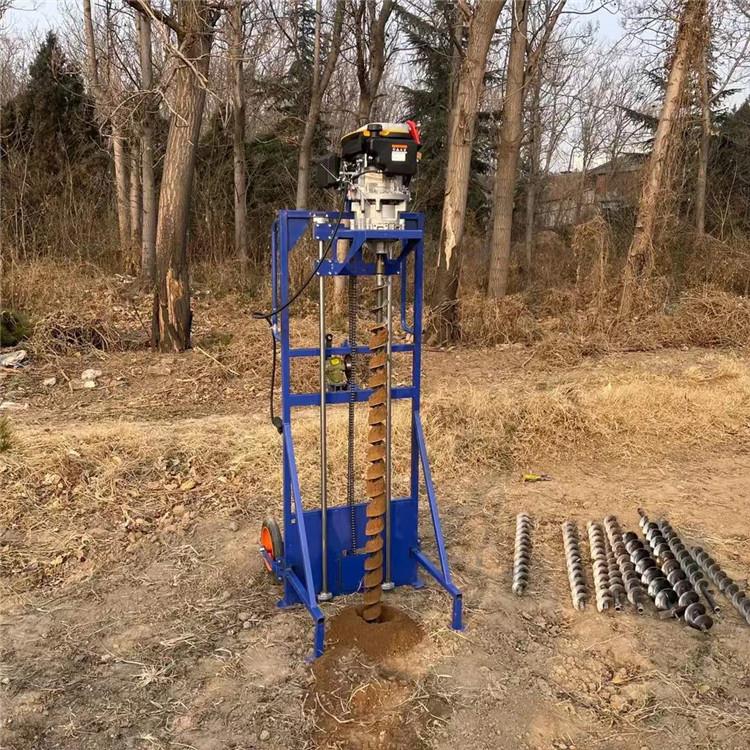 地质勘探钻孔机浅层环境取土机锚固螺旋打洞机疏通管道横向掏泥机