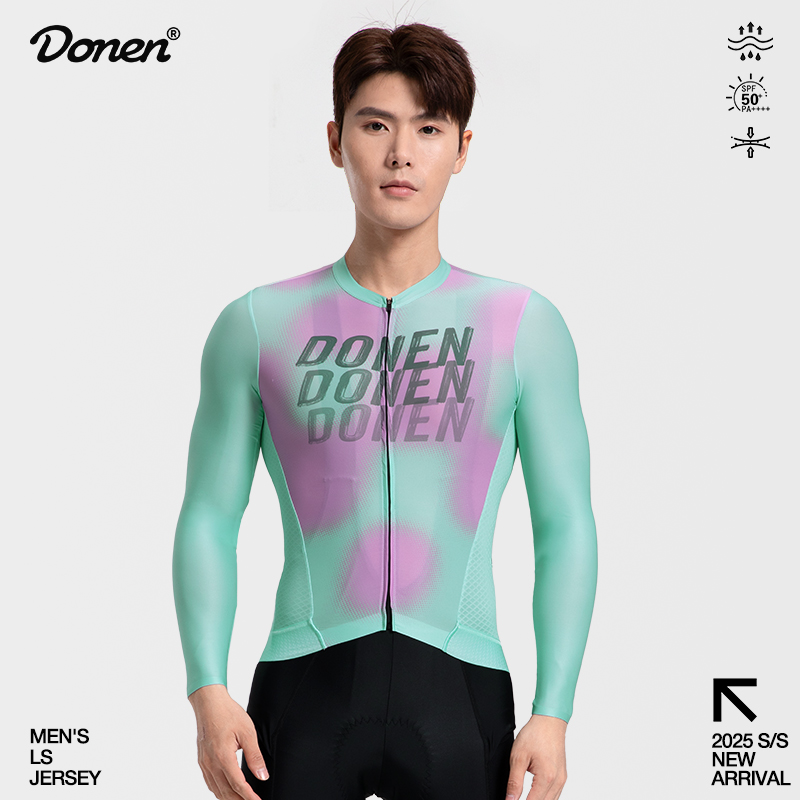 春秋款长袖透气高弹舒适上衣男款