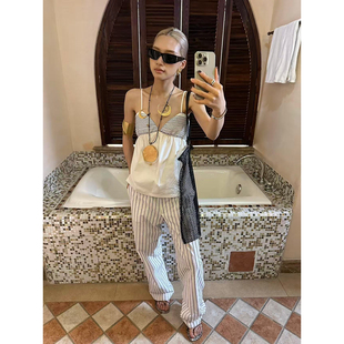 JACQUES WEI 设计师品牌 25早秋新品 胸衣吊带上衣  SOLSOL