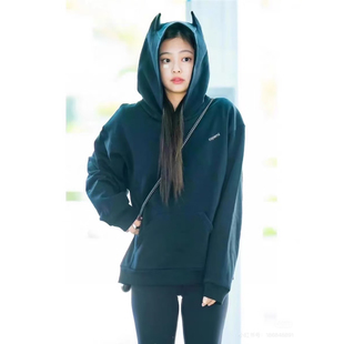 【限时折扣】COPERNI  设计师品牌 纯色连帽卫衣上衣 SOLSOL