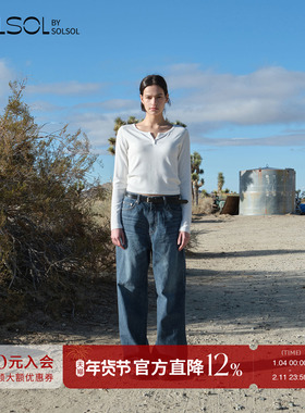 LOW CLASSIC Lc 设计师品牌 25早秋新品 长袖亨利衫 SOLSOL