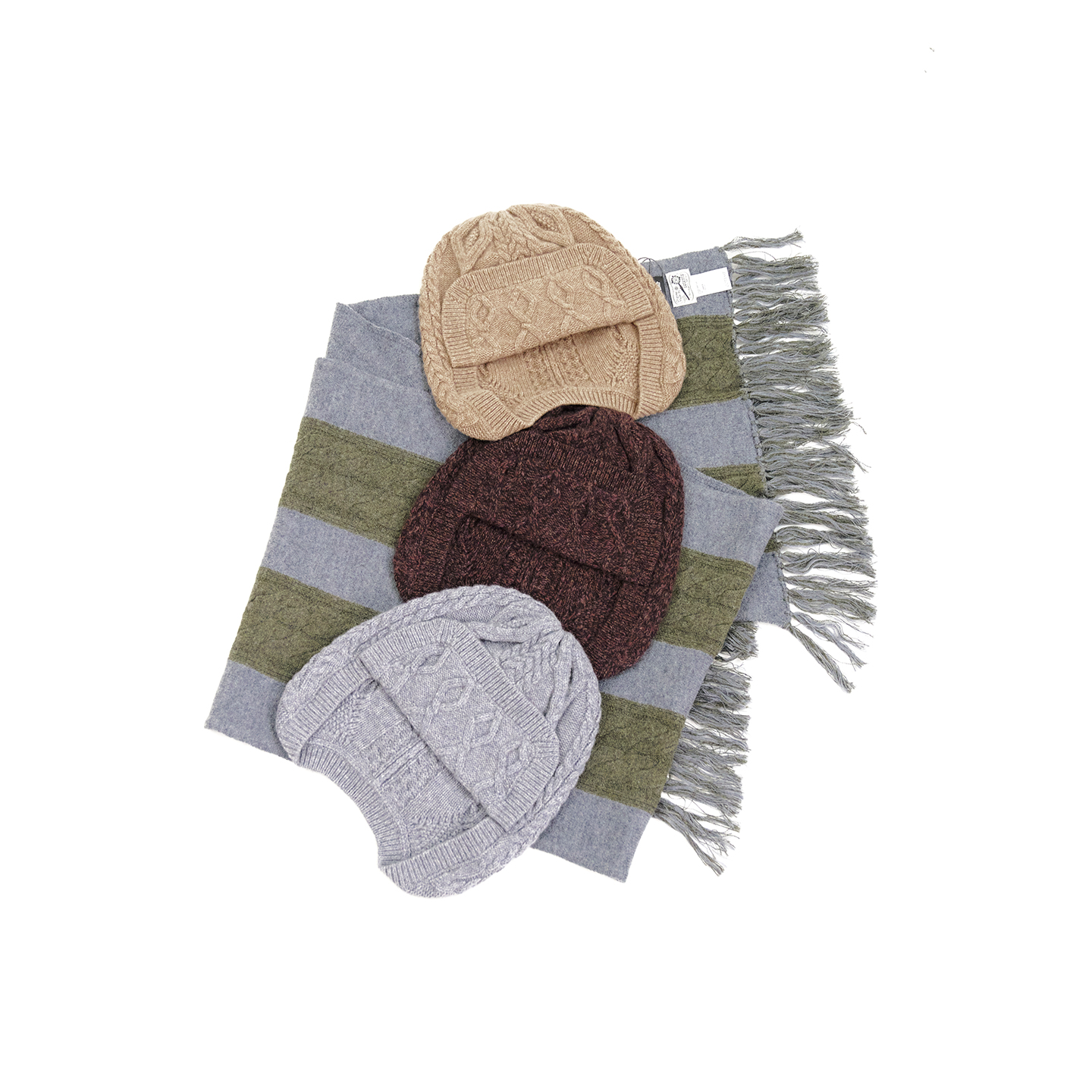 COTEMP翻边针织雷锋帽护耳飞行帽