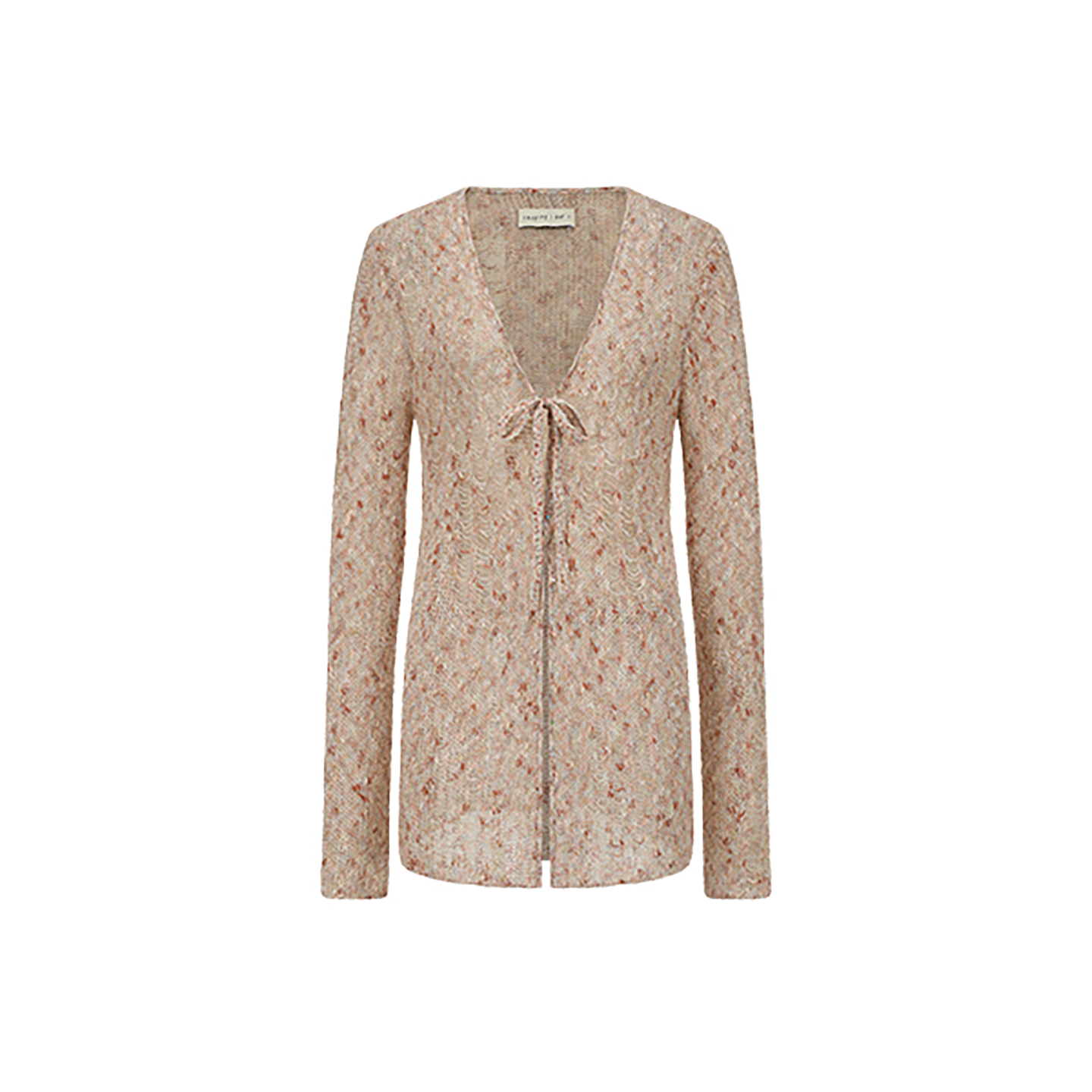 SWAYING/KINT花纱系带开衫