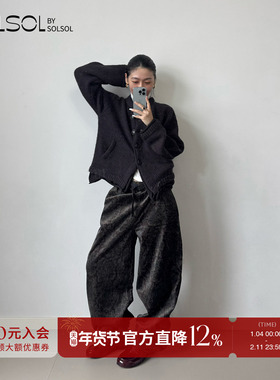 COTEMP 设计师品牌  25秋冬新品 灯芯绒诺斯登山裤长裤 SOLSOL