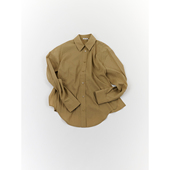 设计师品牌 26早春新款 开背垂褶休闲衬衫 RECTO 上衣 SOLSOL