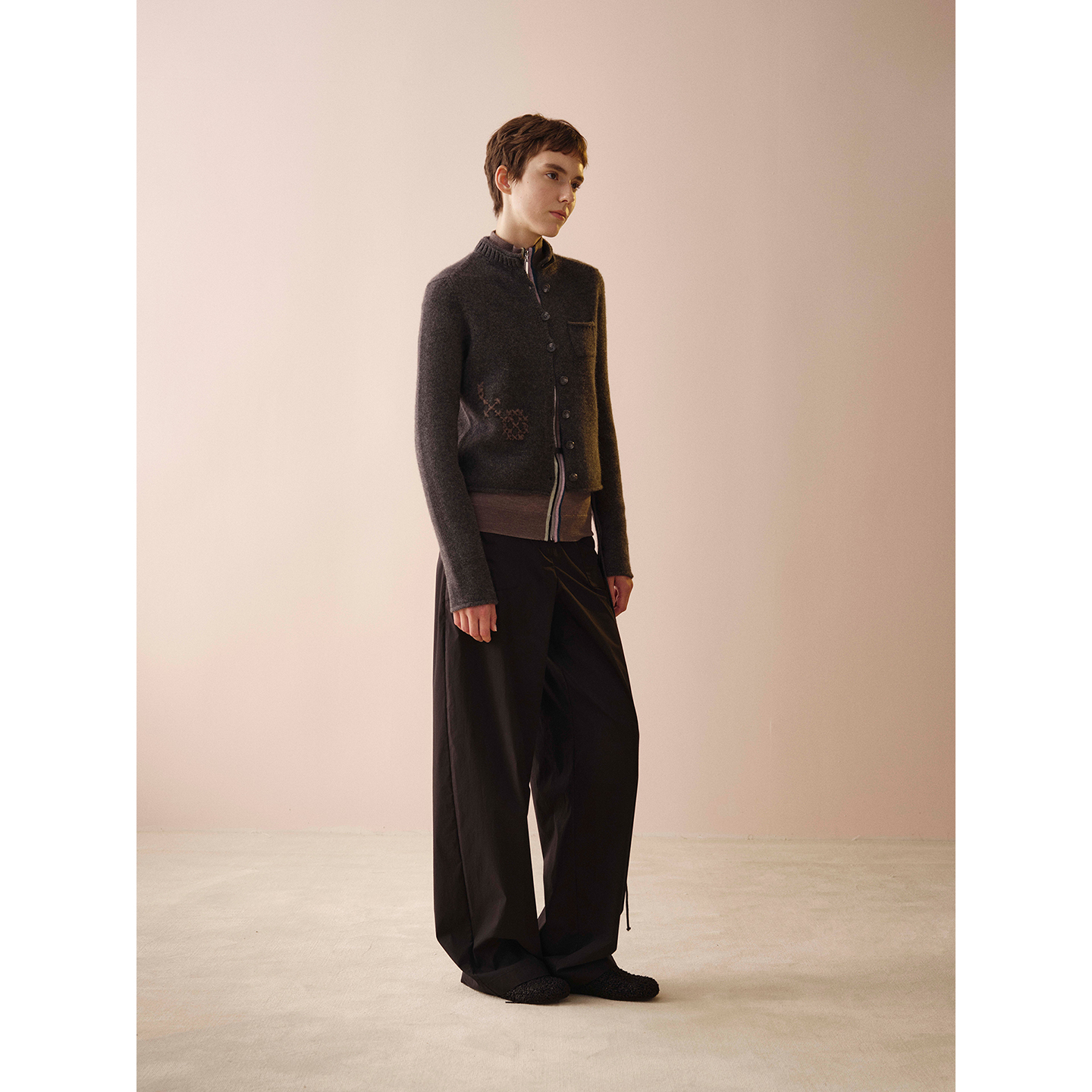 SWAYING/KINT口袋直筒长裤