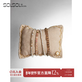 26新品 Tressé Bracelet EPISSAGE 宝石编织手链等系列 SOLSOL