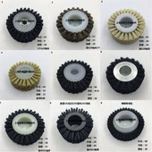 全自动模切机轮裱纸机覆膜机烫金机毛刷轮走纸轮毛滚轮印刷机毛轮