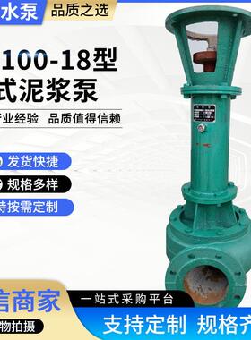 NL150-18型立式泥浆泵供应液下排污清淤泥铸铁污水泵抽水泵