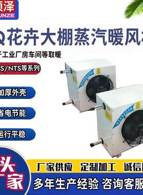 5GS/7Q工业热水暖风机建筑工地取暖暖风机食品花椒烘干蒸汽暖风机