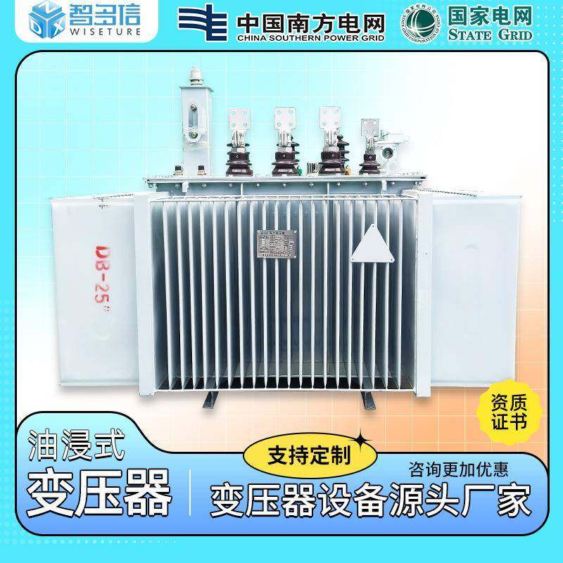 s13油浸式变压器全铜全铝大容量高压三相变压器10kv电力变压器厂