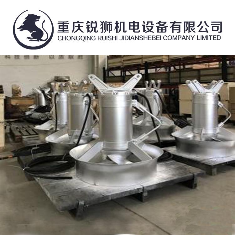 重庆QJB系列不锈钢潜水搅拌机防沉淀低速潜水推流器混合污水池