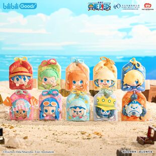 【官方正版】合集 航海王 毛绒绒福袋 多功能收纳痛包周边