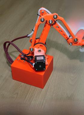 桌面机械臂 ESP32 42步进电机 4988 PyQt 3D打印 ESPNow通信