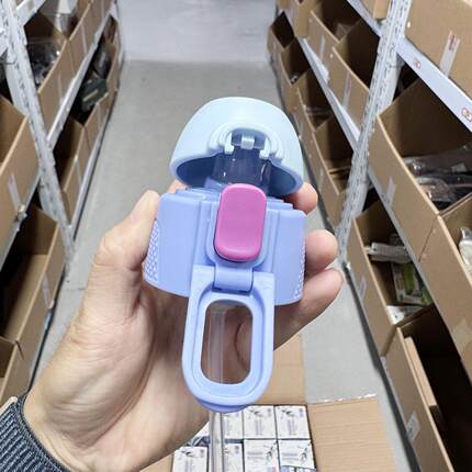 仅有21个！原要178！冰雪儿童保温杯带吸管幼儿园316不锈钢水杯