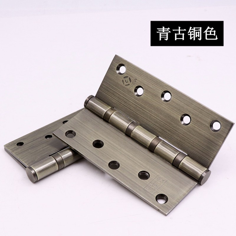 加宽合页不锈钢黑色古铜加厚房门活页木门合叶大合页5x4x3