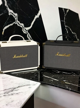 轻奢马歇尔音箱模型摆件仿真相机镜头桌面拍照音响道具装饰品摆设