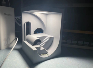 纪念碑谷小夜灯树脂台灯摆件纪念卑谷周边设计师礼物床头氛围灯