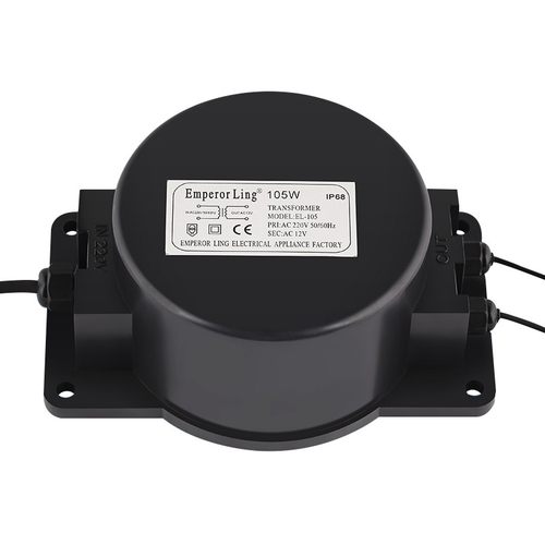 220V转AC24V/AC12V环形防水变压器 LED水底灯专用电源60W300W200W