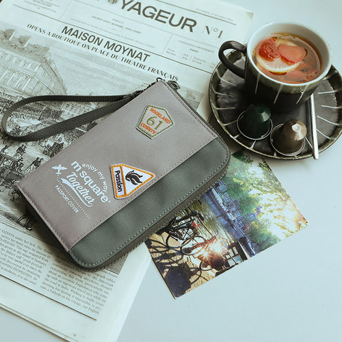 旅行护照包证件收纳包袋多功能旅游机票夹卡包手挽护照保护套钱包