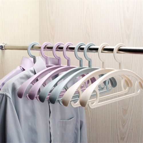 新款加宽衣架 大人大衣衣服挂家用衣架子羽绒服衣架无痕防滑塑料