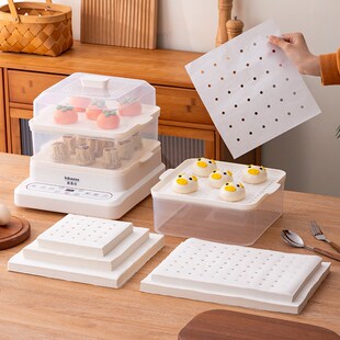 方形蒸笼包子馒头纸垫电蒸锅垫片一次性家用硅油纸蒸格布不粘