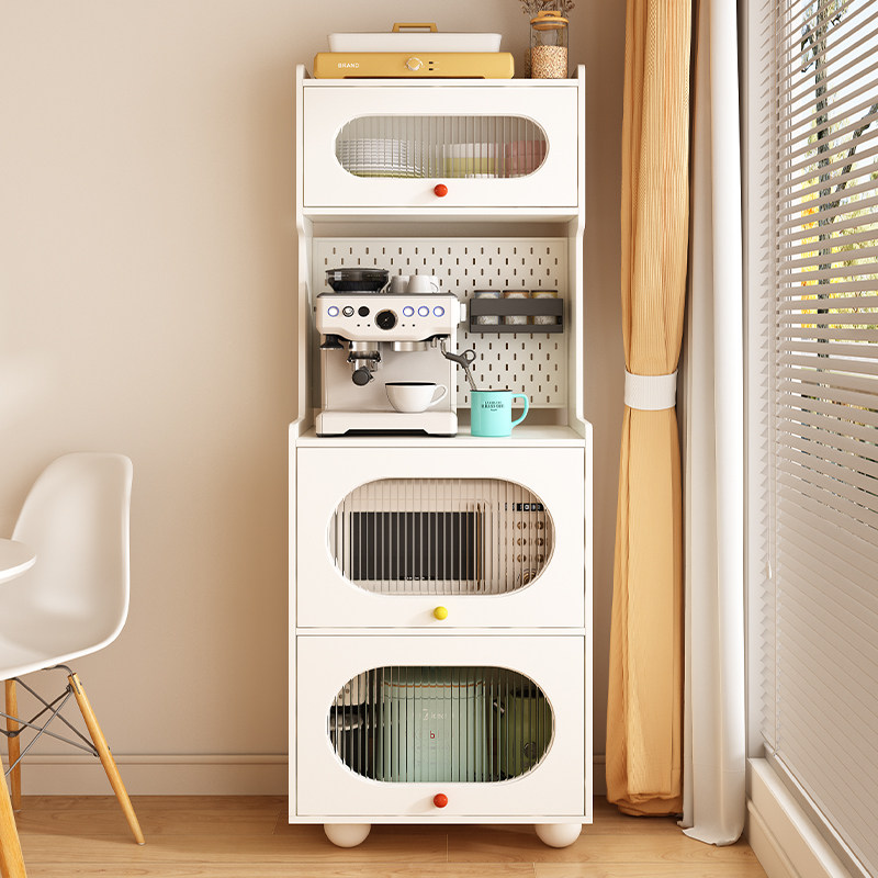 法式奶油风实木餐边柜靠墙一体储物柜子咖啡茶水柜边柜客厅置物柜,住宅家具,餐边柜,淘宝优惠券,粉丝福利购,淘宝优惠卷