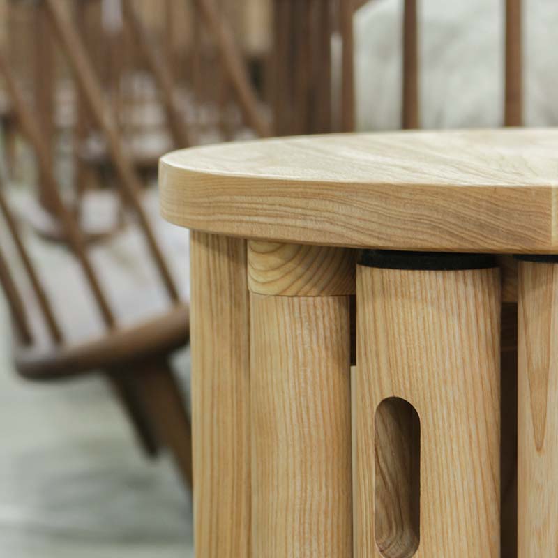 北欧风实木多功能组合收纳凳子可叠放边几床头柜杂物桶沙发边茶几