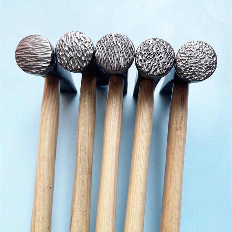 纸醉金迷锤纹肌理纹理麻点錾刀錾子錾刻工具打金工具鎚子小锤钢质,五金/工具,石工锤,淘宝优惠券,粉丝福利购,淘宝优惠卷