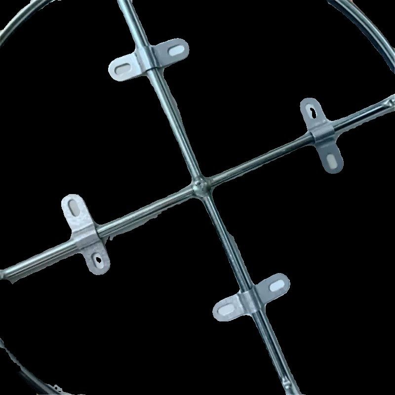 钢筋凳子固定铁片创意圆凳家具椅凳五金配件凳子加固连接件固定器