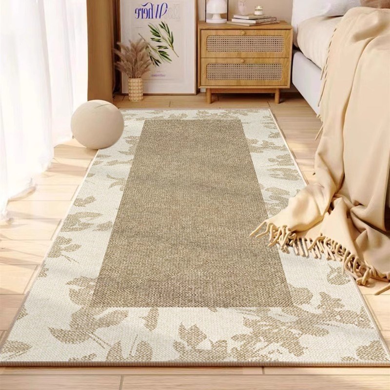 复古卧室床边毯客厅沙发茶几垫主卧床前长条地毯家用防滑耐脏脚垫