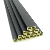 竹木纤维平板装 背景墙边框线条黑色平线条 饰线条天花吊顶线条中式