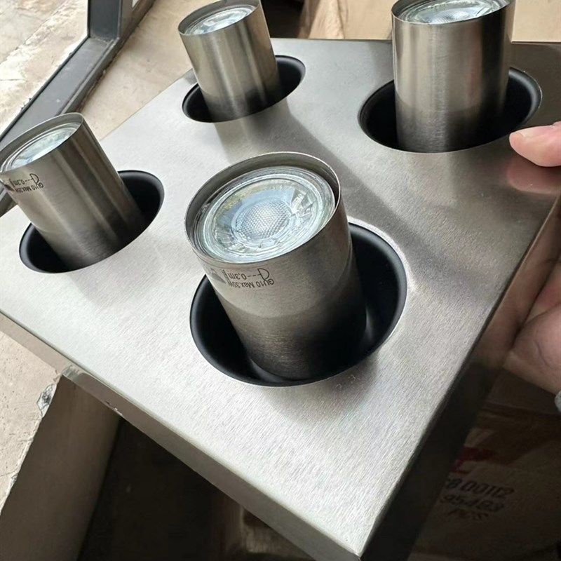 四头斗胆灯客厅一体射灯筒灯超薄明装吸顶灯led无主灯卧室