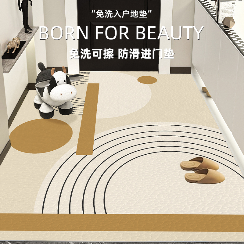 入户门地垫进门门垫防滑玄关垫子门口耐脏家用脚垫可定制裁剪地毯