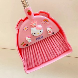 宝宝扫帚家用拖把宝宝卡通迷你打扫工具笤帚 儿童扫把簸箕套装
