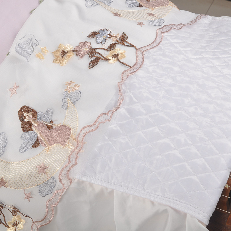 古筝罩敦煌防尘罩蕾丝夹棉绣花公主卡通163通用琴套盖布加厚可爱