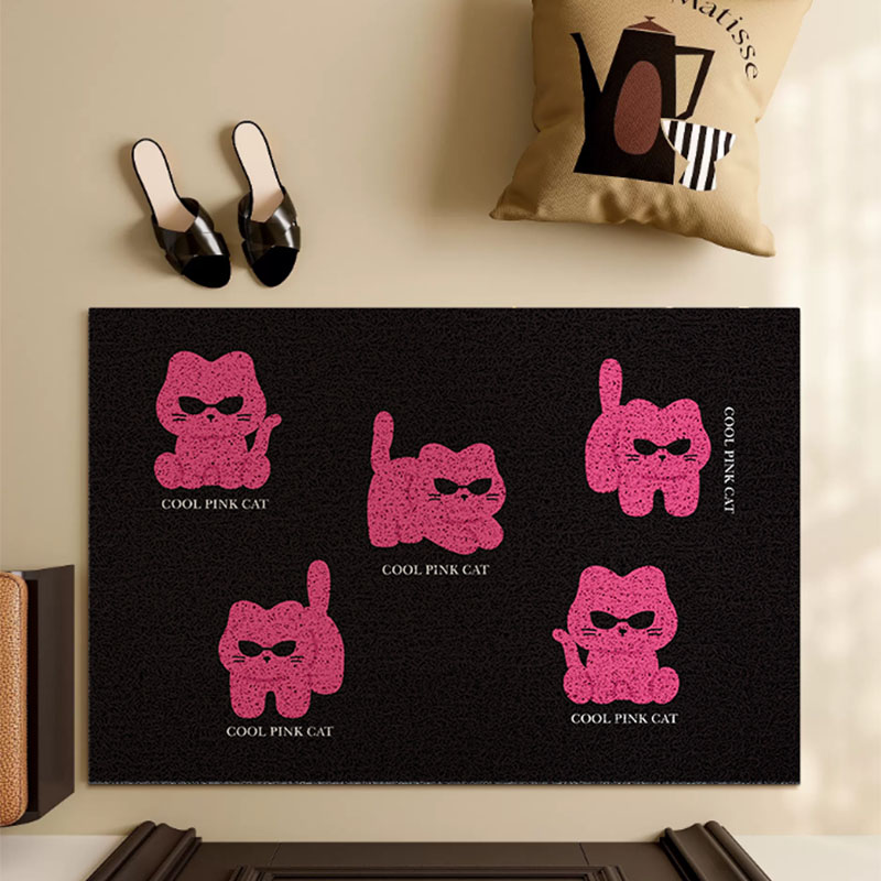 入户门地垫卡e通丝圈耐脏耐磨蹭脚垫子进门大门口pvc地毯玄关门垫