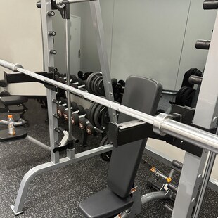 健身房龙门架乐刻深蹲卧推配件乔山史密斯挂钩保护臂