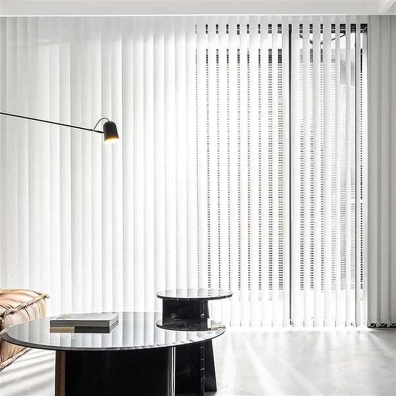 遮光窗帘垂直竖百叶窗帘办公室隔断客厅阳台卧室落地窗飘窗遮