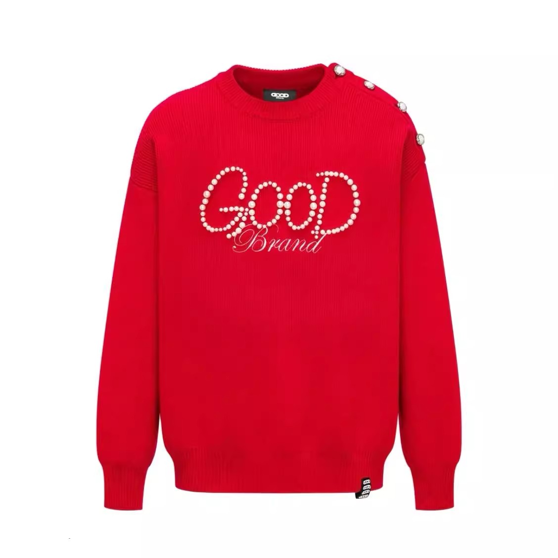 GOODBRAND珍珠毛衣情侣装
