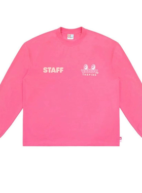 【官方正品】VandyThePink 三方联名粉色STAFF长袖