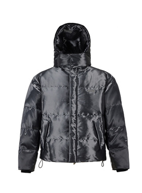 【官方正品】GOODBRAND 25FW 流光金属液态棉服外套 男女同款