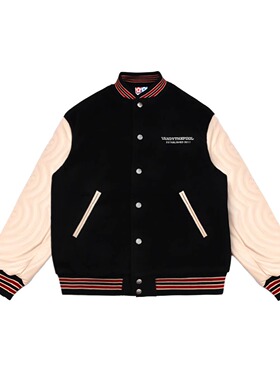 【官方正品】Vandythepink 红色压绣棒球夹克 男女同款