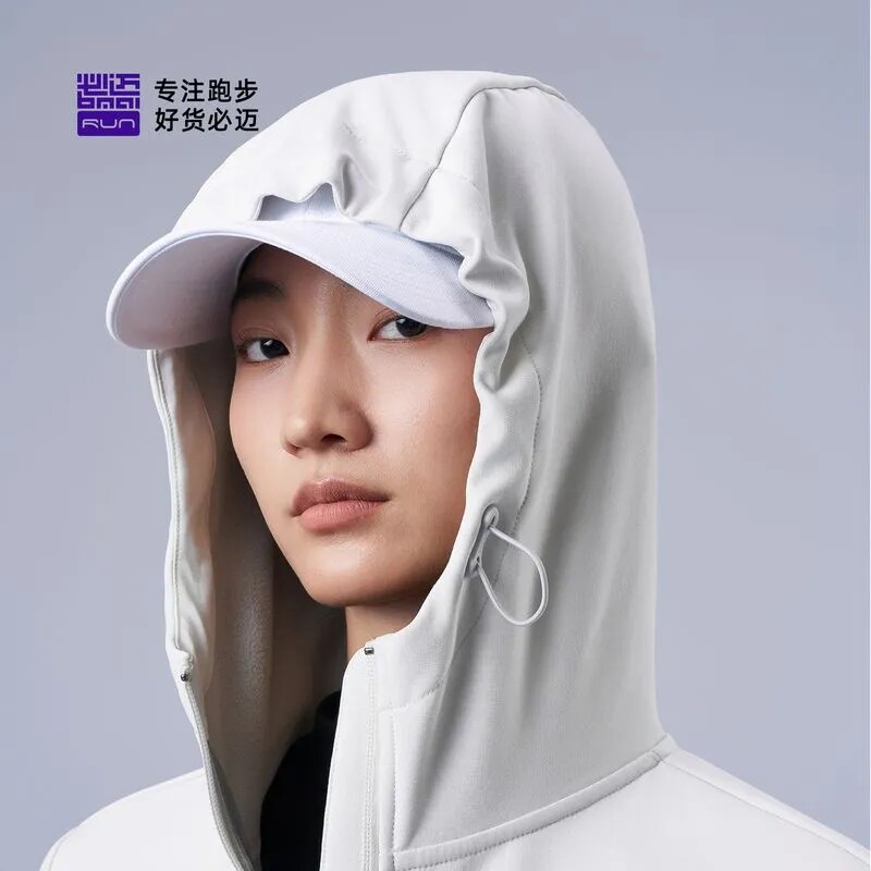 必迈早秋男女新款运动防风保暖软壳衣户外防风夹克跑步训练外套
