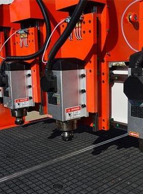 鸿济数控2FS1530-4024厂家5折棺优惠寿材雕刻机数控棺刻材木轴木