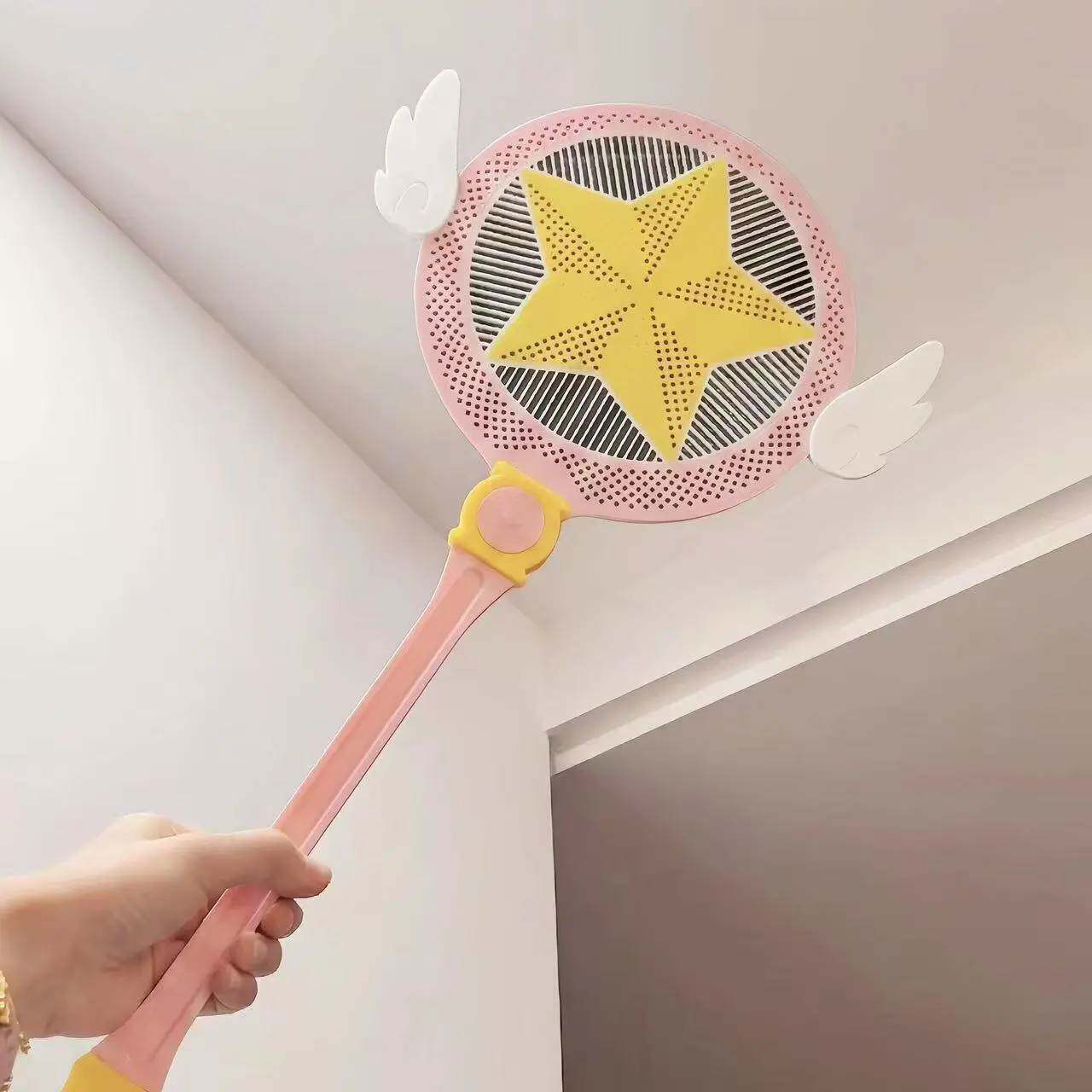 百变小樱苍蝇拍子创意卡通魔法