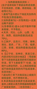 5度以下拍加热包/72/110小时25度以上拍冰袋泡沫箱（消耗品不退款