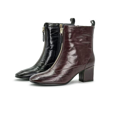 【宁儿宠粉专享】初秋时尚百搭粗跟瘦瘦靴51244